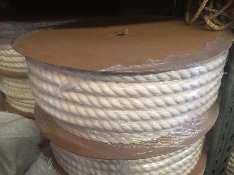 Cotton Rope 36mm Splicing And Cutting